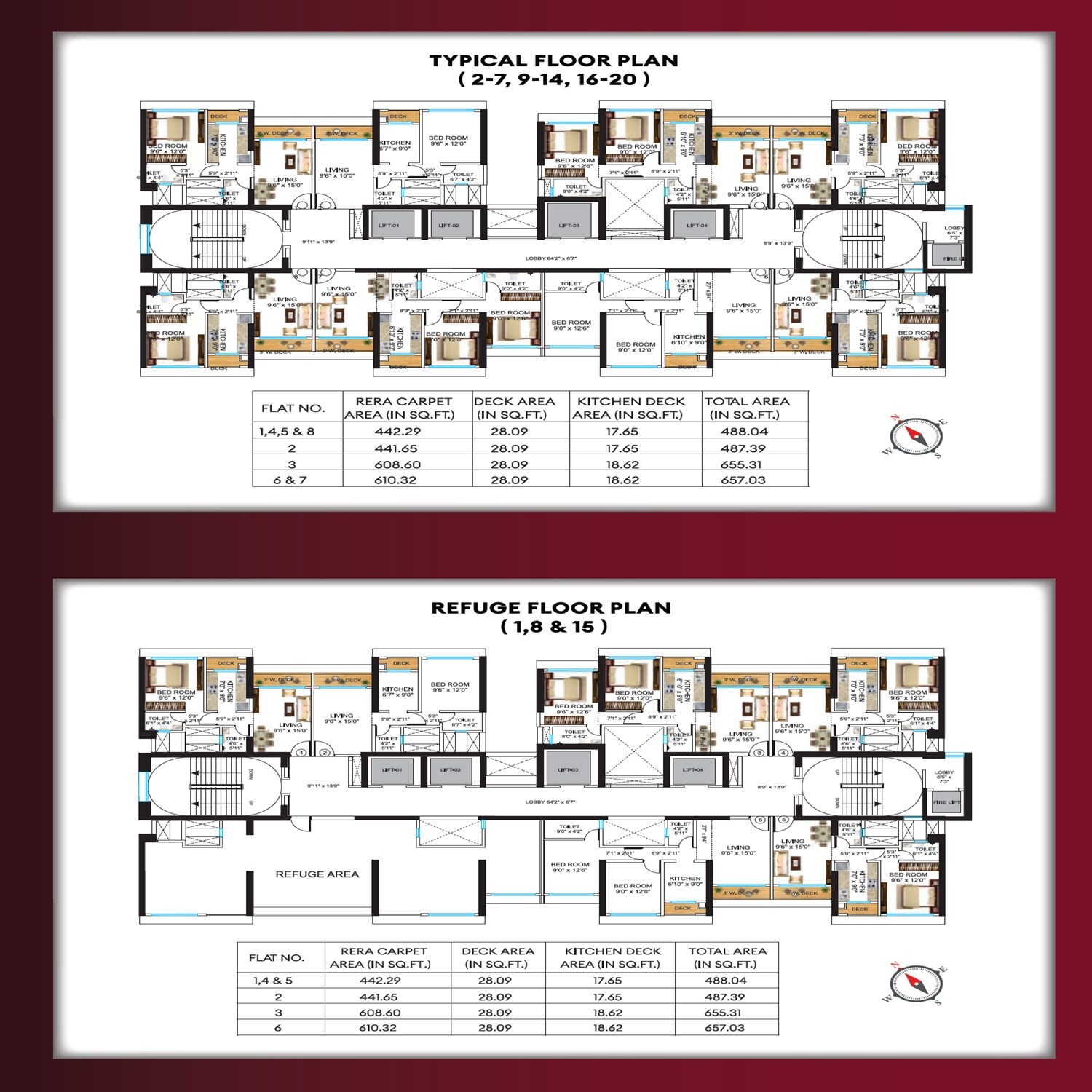 Neelam Supremo Mulund Floor Plans