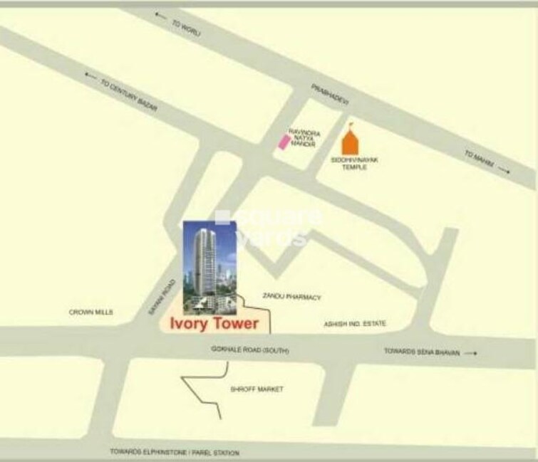 Neev Ivory Tower Location Image