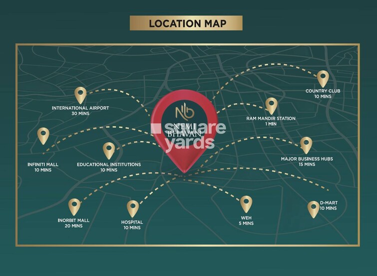 Neminath Nemi Bhavan Location Image