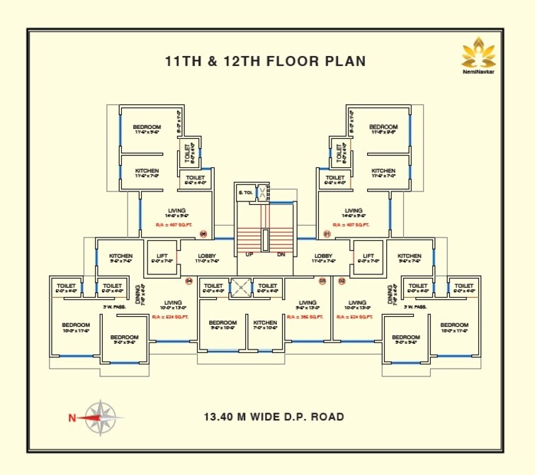 Neminavkar Dudhreshi Floor Plans 1