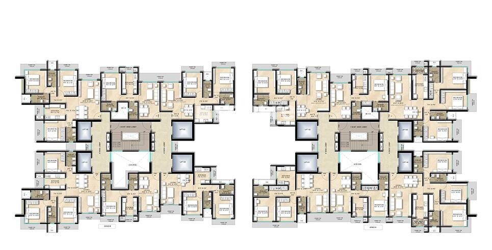 Neo Akshaya Residency Floor Plans 2