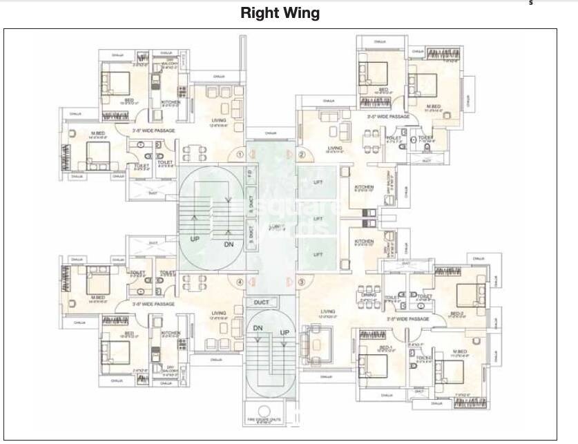 Neptune Flying Kite Floor Plans 1