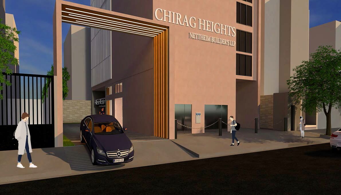 Nettheim Chirag Heights Entrance View