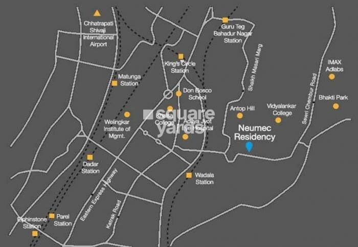 Neumec Residency Location Image