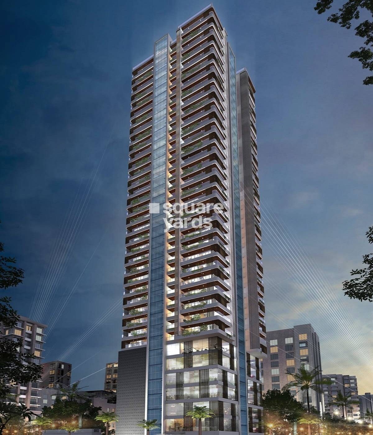 Neumec Shreeji Towers Tower View 1