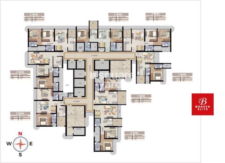 Newlook Bhavya Elite Floor Plans