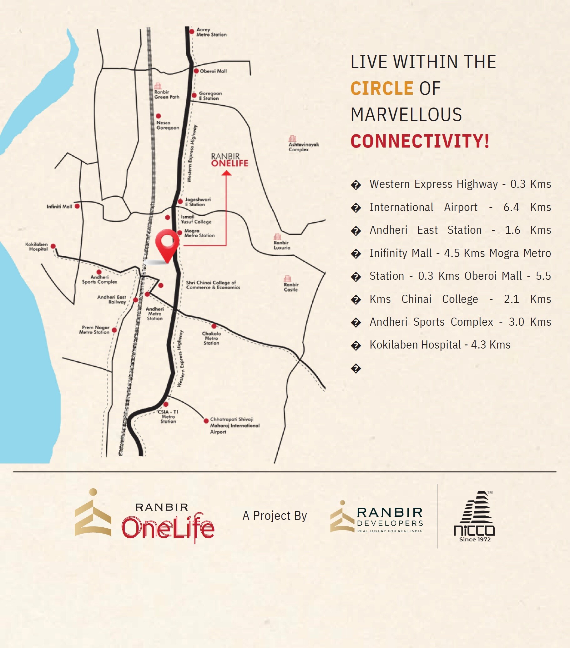 Newyork Ranbir Heights Location Image