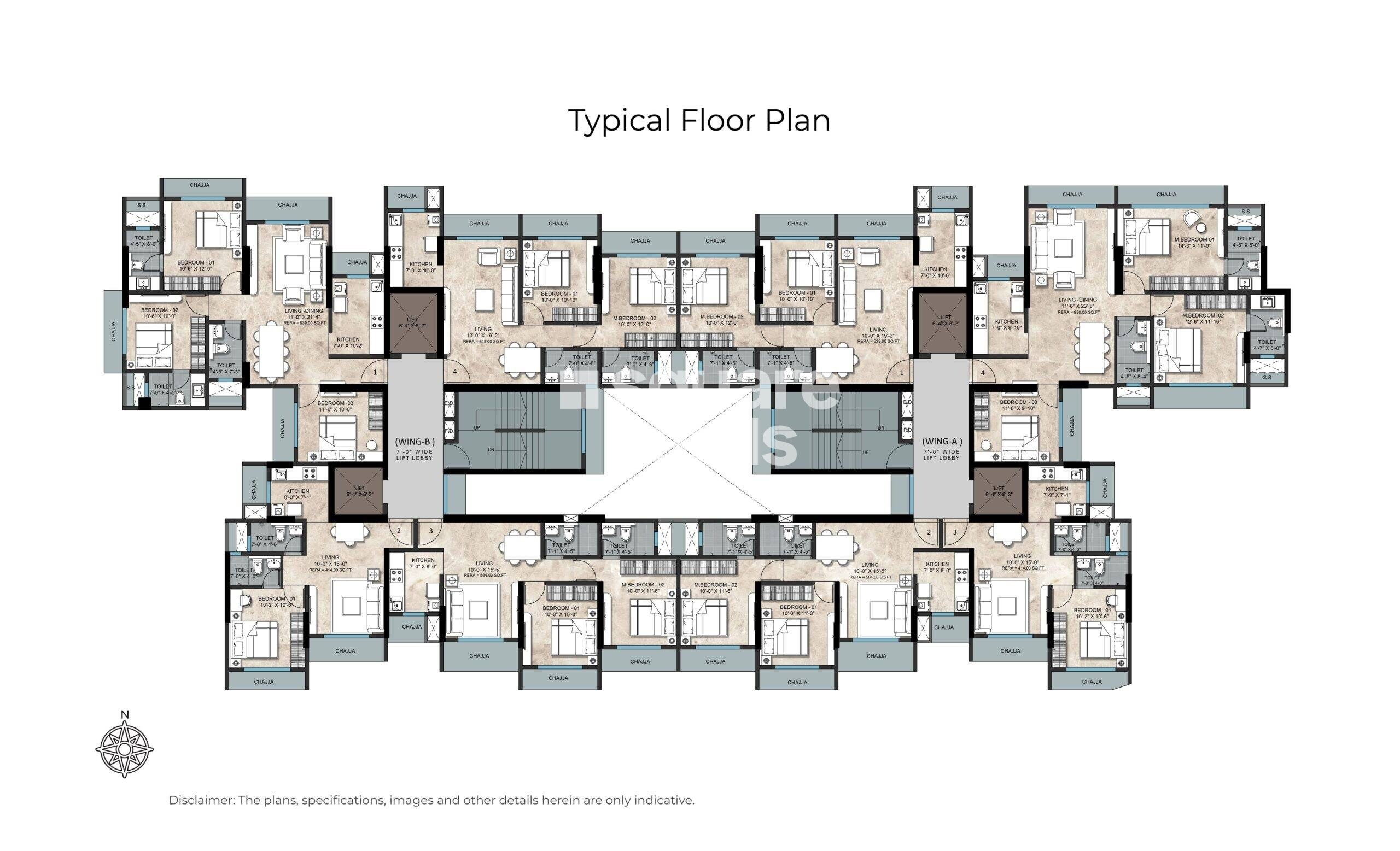 Nexa Goyal Aspire Floor Plans