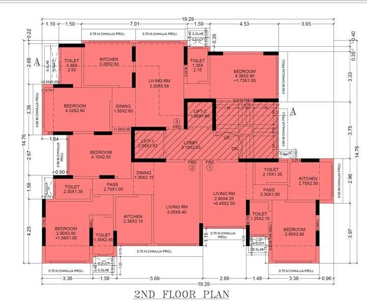 NH Shreyas Floor Plans