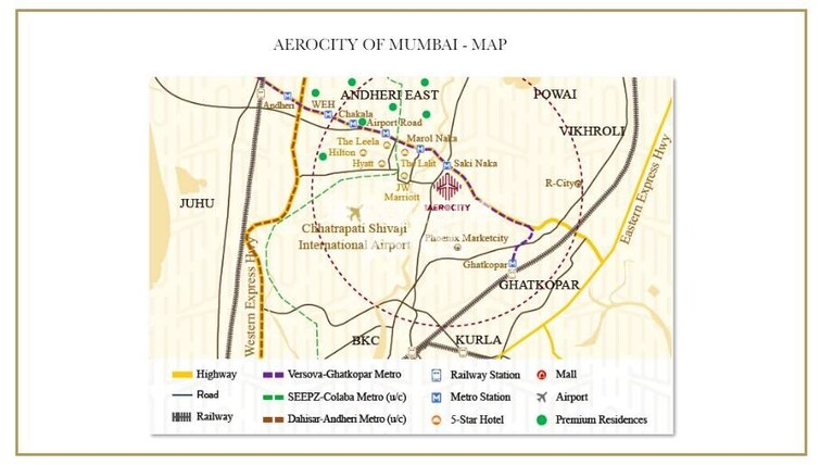 NIBR 1 Aerocity Location Image