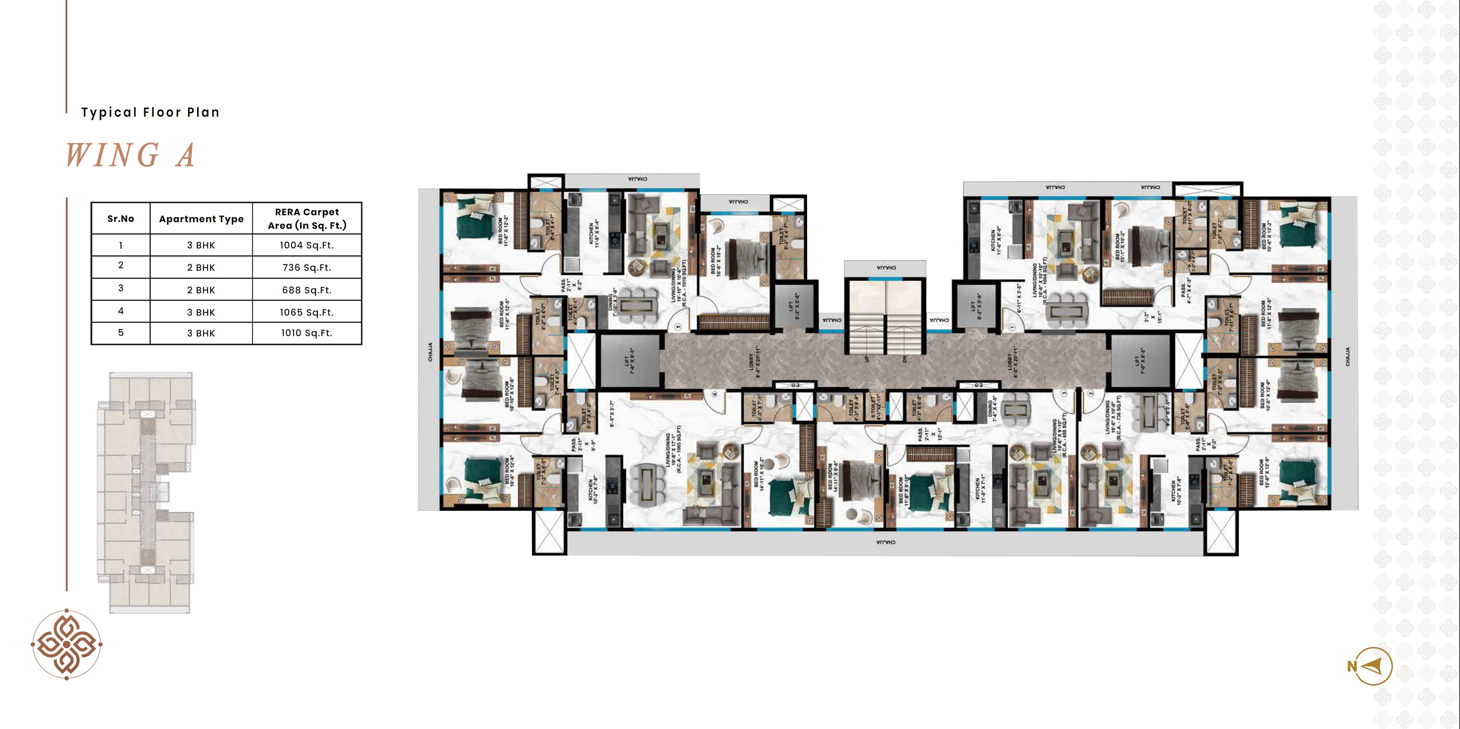 Nicco Gautam Dhan Floor Plans 2