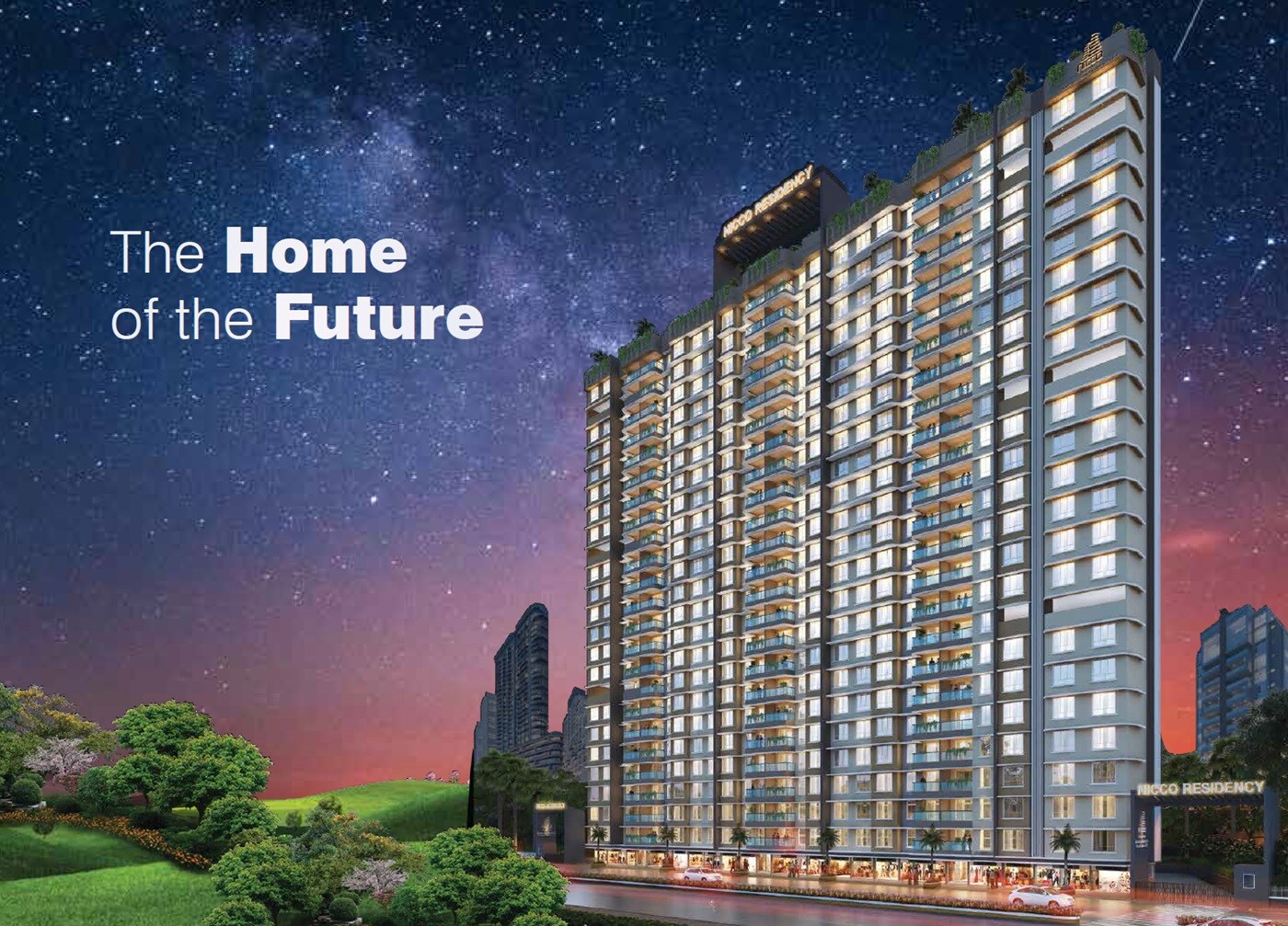 Nicco Residency Apartment Exteriors 1