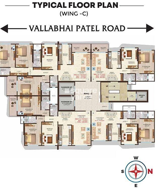 Nicco Residency Floor Plans 3