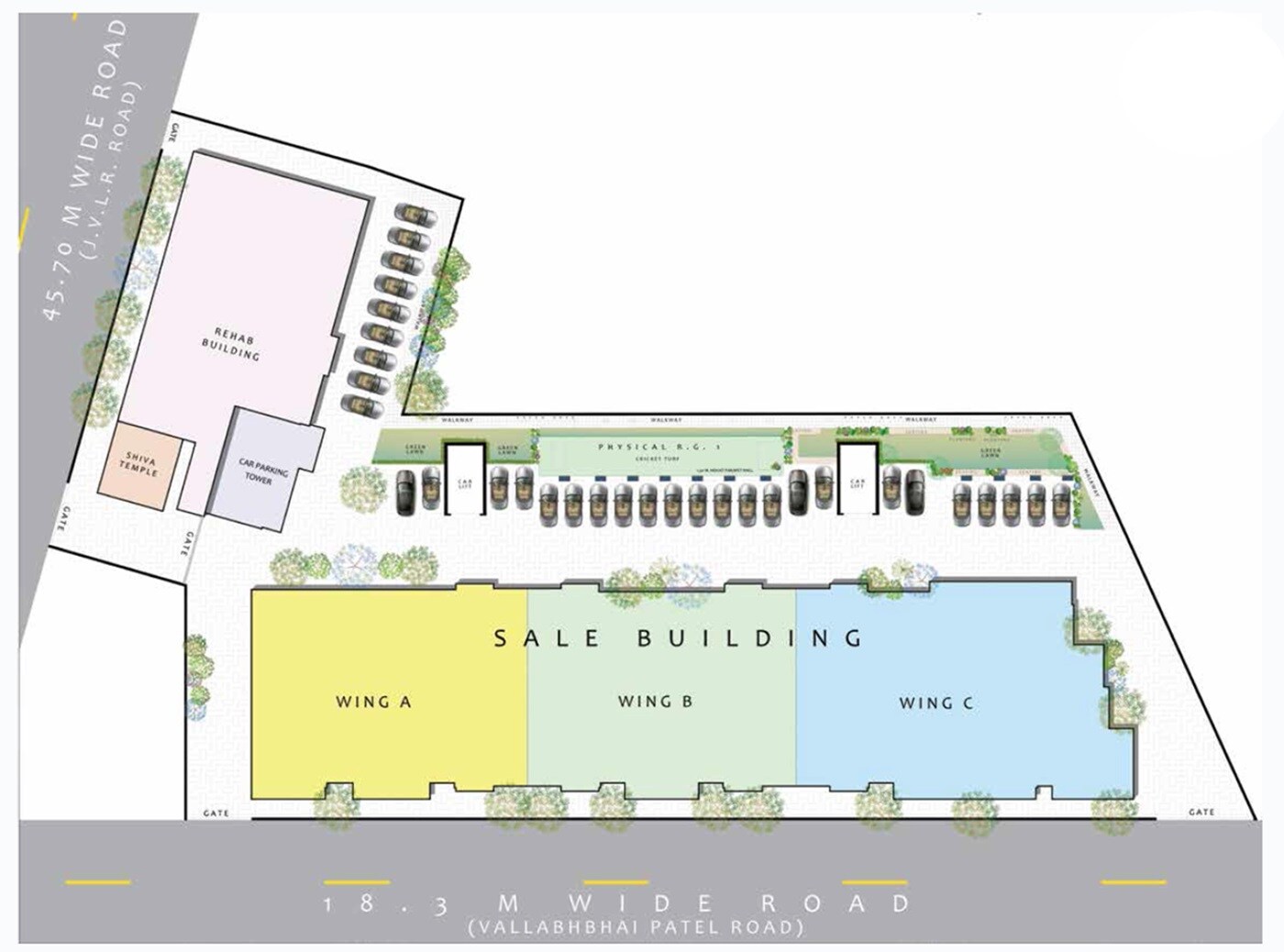 Nicco Residency Master Plan Image