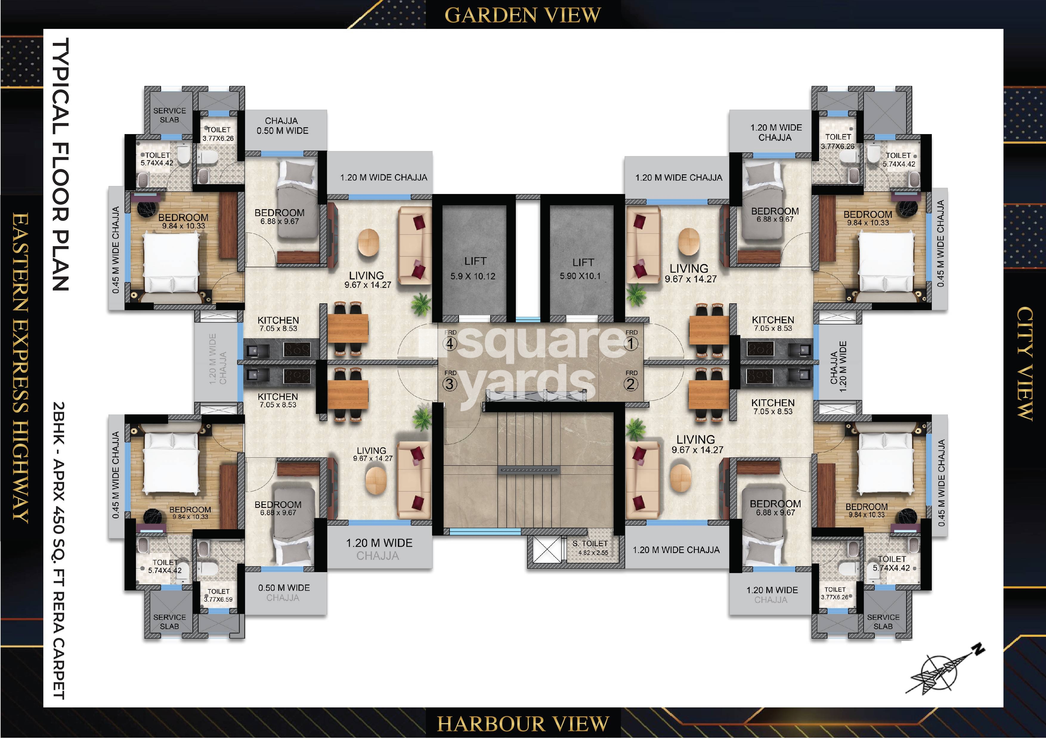 Nine Reflex Floor Plans