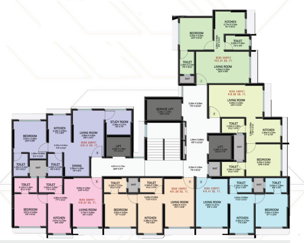 Nirala Opal Floor Plans