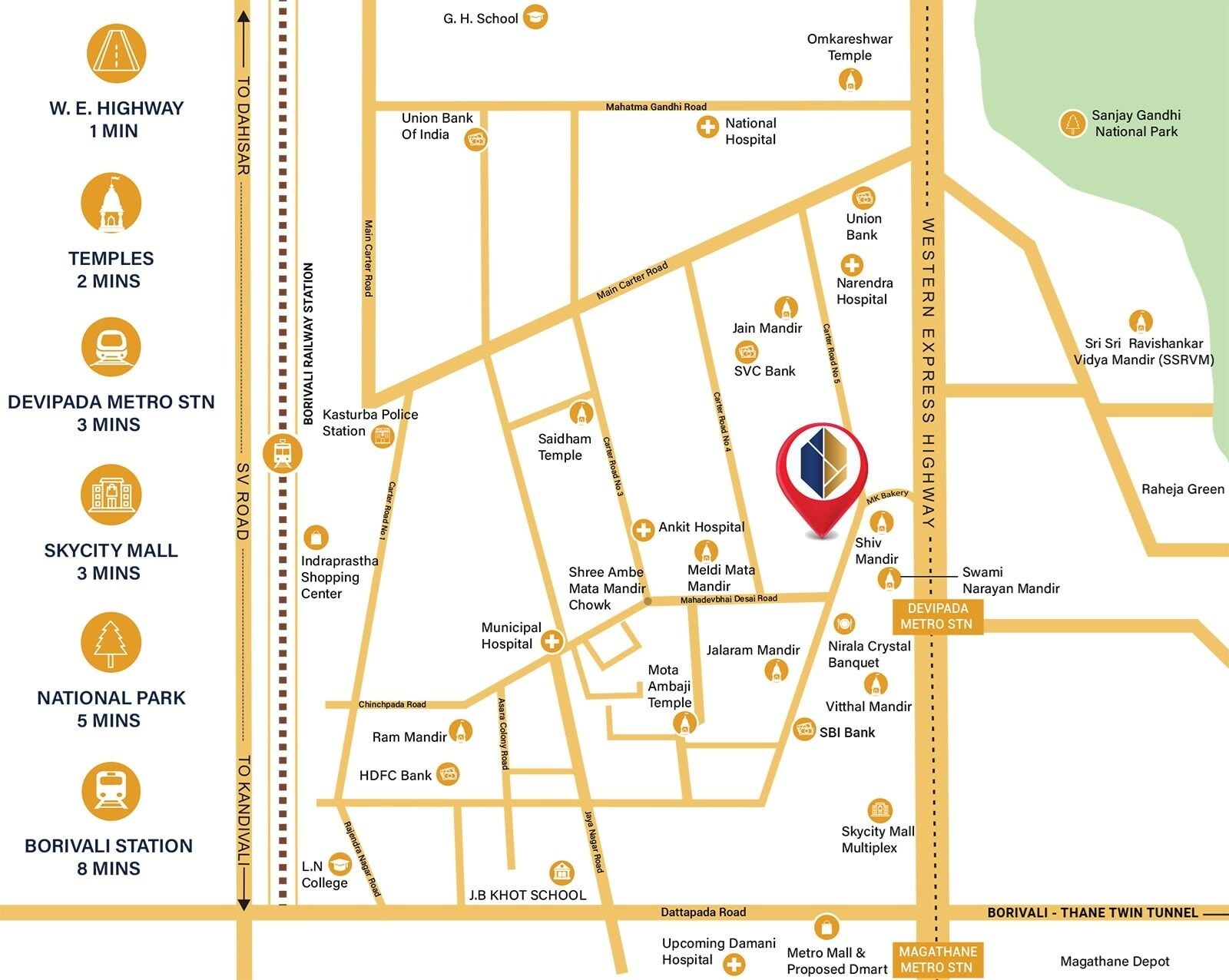 Nirala Opal Location Image