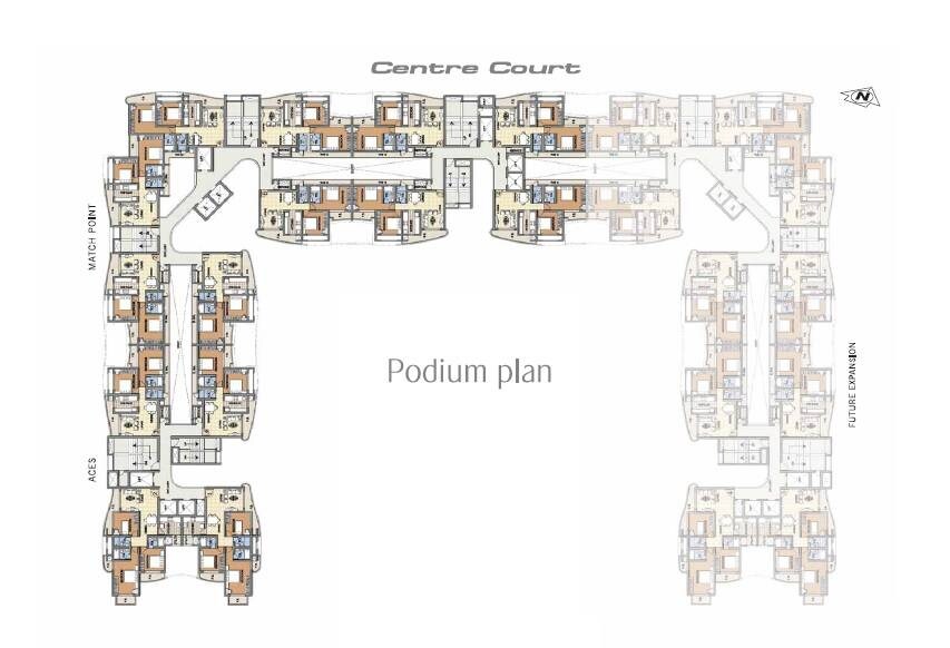 Nirmal City Of Joy Floor Plans