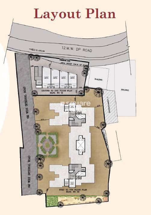 Nirmal Heights Nala Sopara Master Plan Image