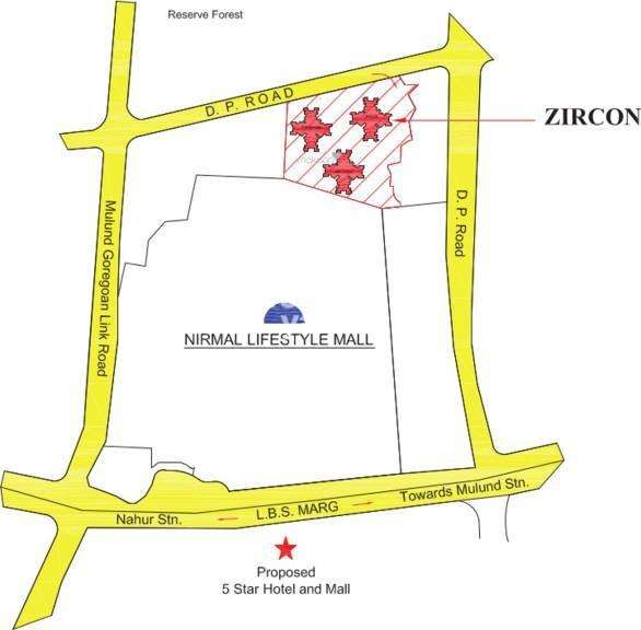 nirmal zircon  project location image1