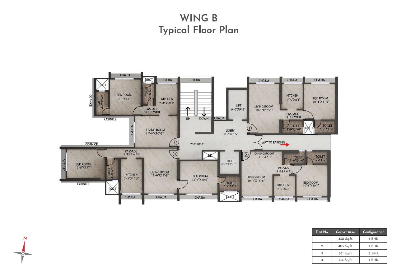 Nirmiti Seasons Floor Plans