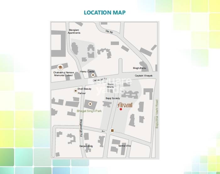 Nivant Apartment Vile Parle Location Image