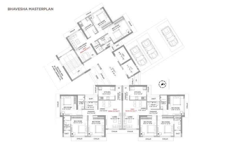 NL Bhavesha CHS Floor Plans 1