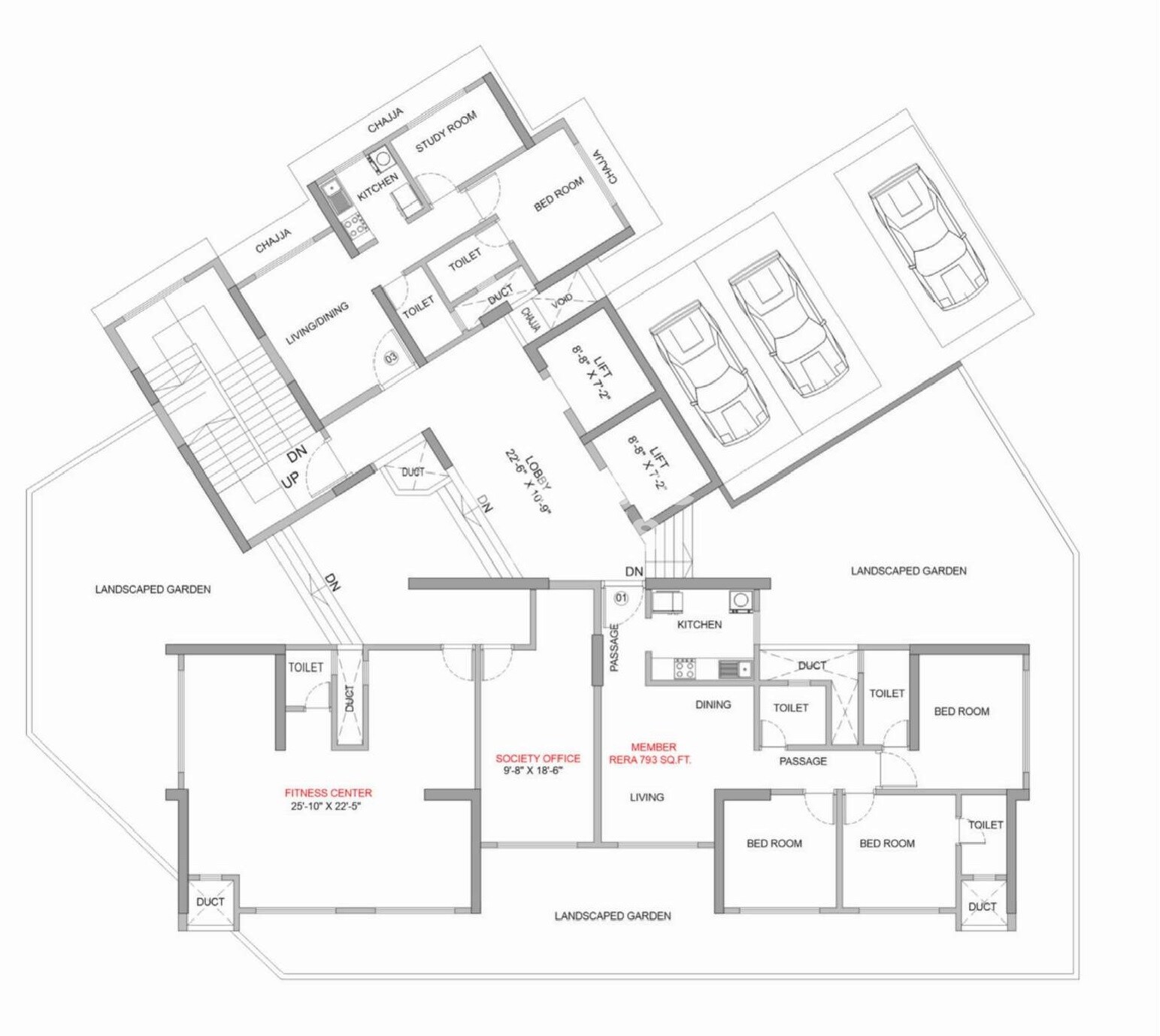 NL Bhavesha CHS Floor Plans 2