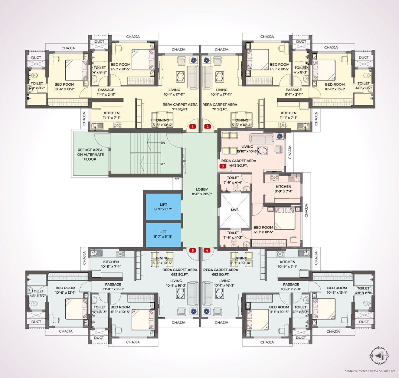 NL Park View Floor Plans