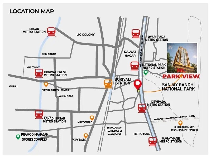 NL Park View Location Image