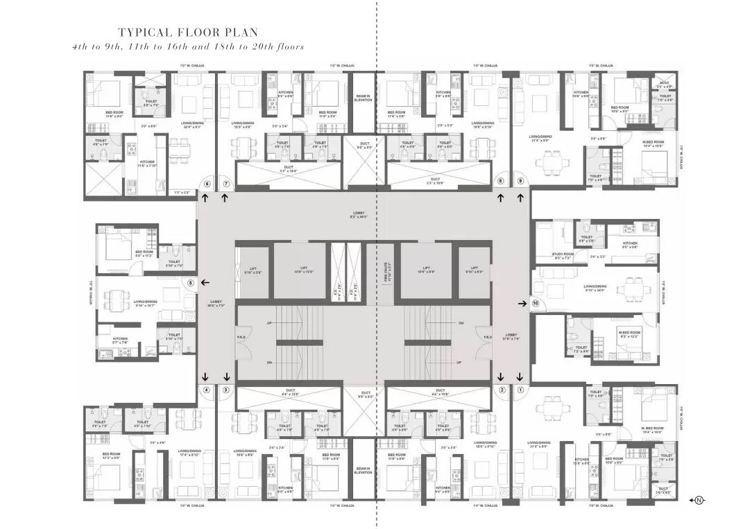 Noori Horizon Floor Plans
