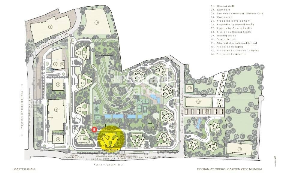 Oberoi Elysian Tower A Master Plan Image