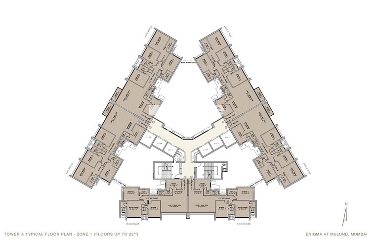 Oberoi Enigma Floor Plans 1