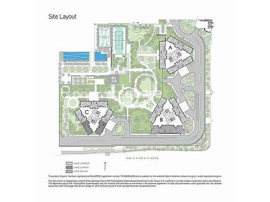 Oberoi Garden City Master Plan Image