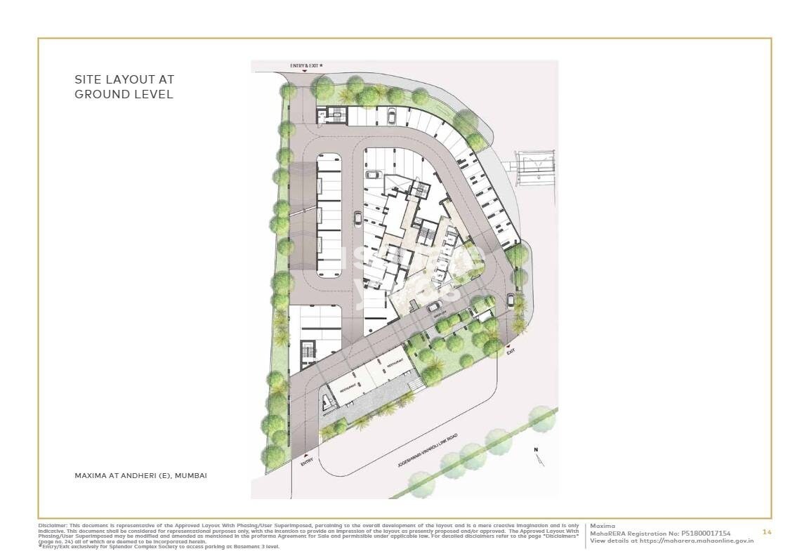 Oberoi Maxima Master Plan Image
