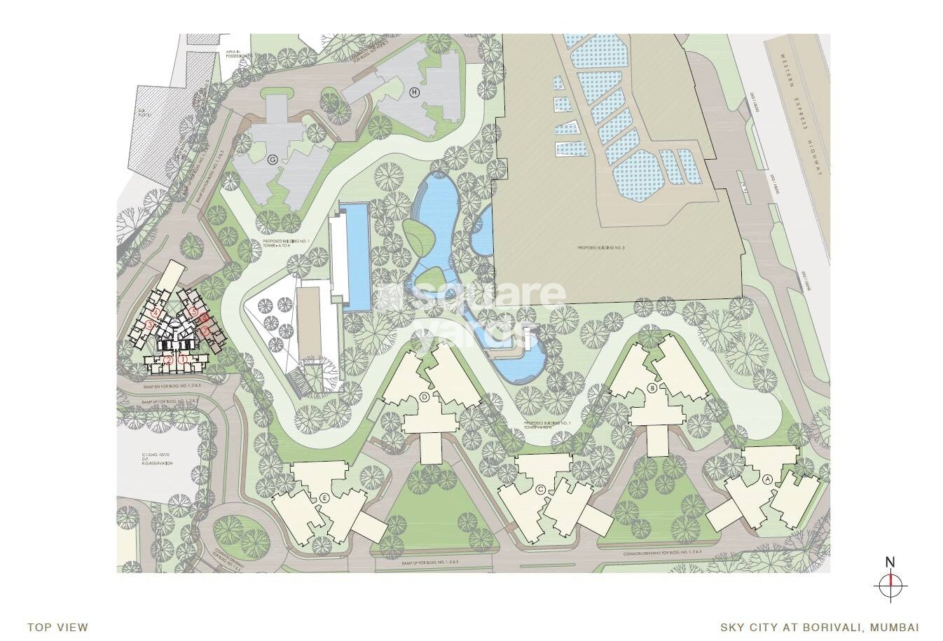 Oberoi Realty Borivali Master Plan Image 1