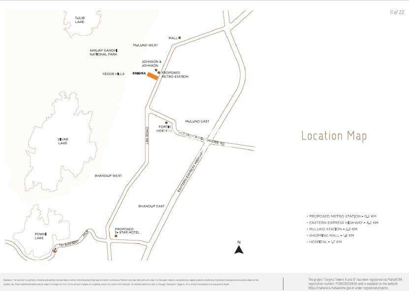 oberoi realty enigma and eternia project location image1