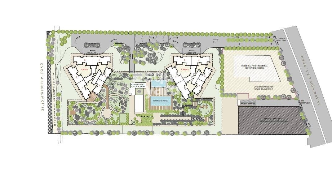 Oberoi Realty Enigma And Eternia Master Plan Image