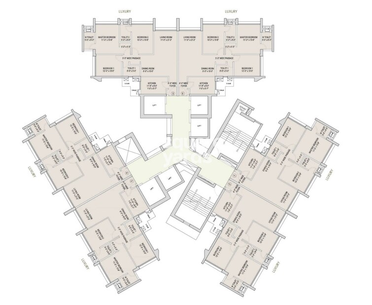 Oberoi Sky City Floor Plans 2