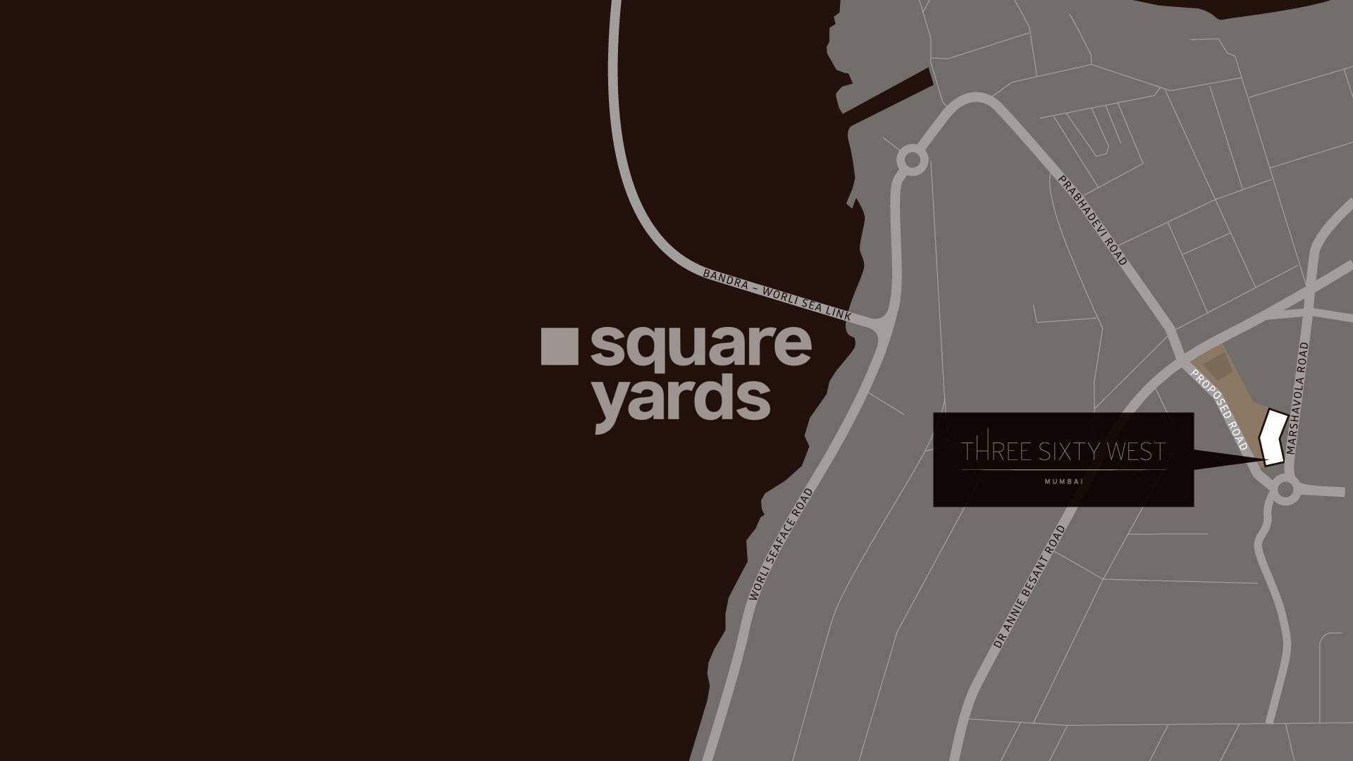 Oberoi Three Sixty West Location Image