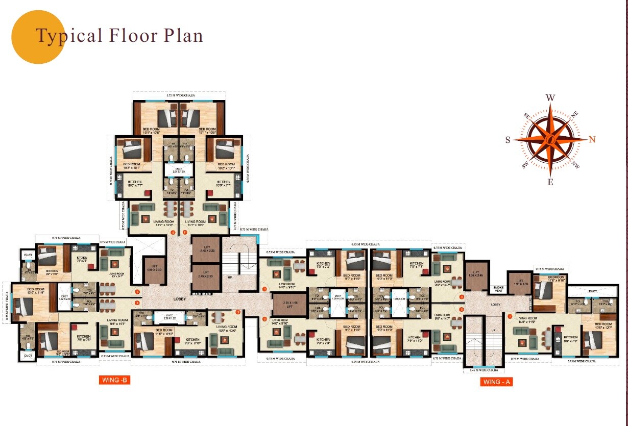Om Ashoka Heights Floor Plans 2