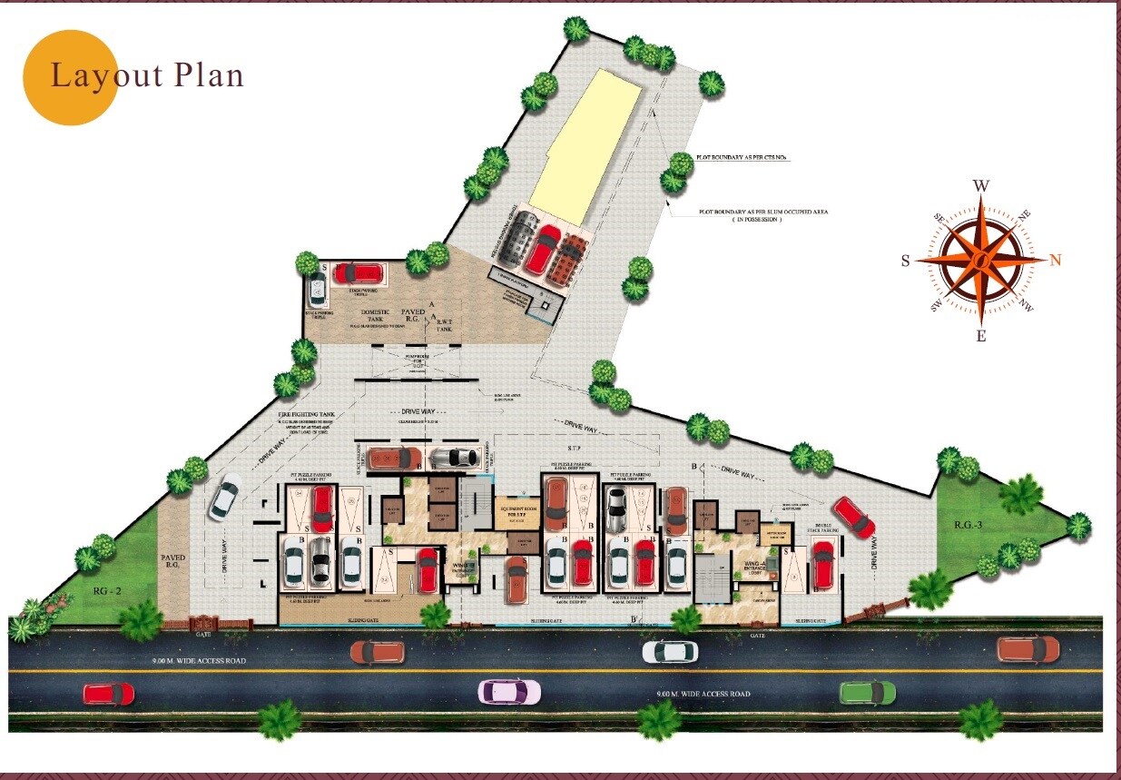 Om Ashoka Heights Master Plan Image