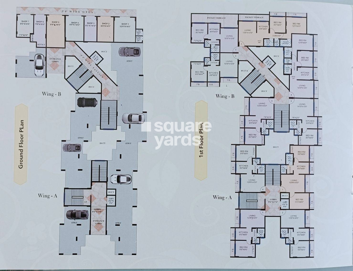 Om D S Homes Aaradhya Floor Plans