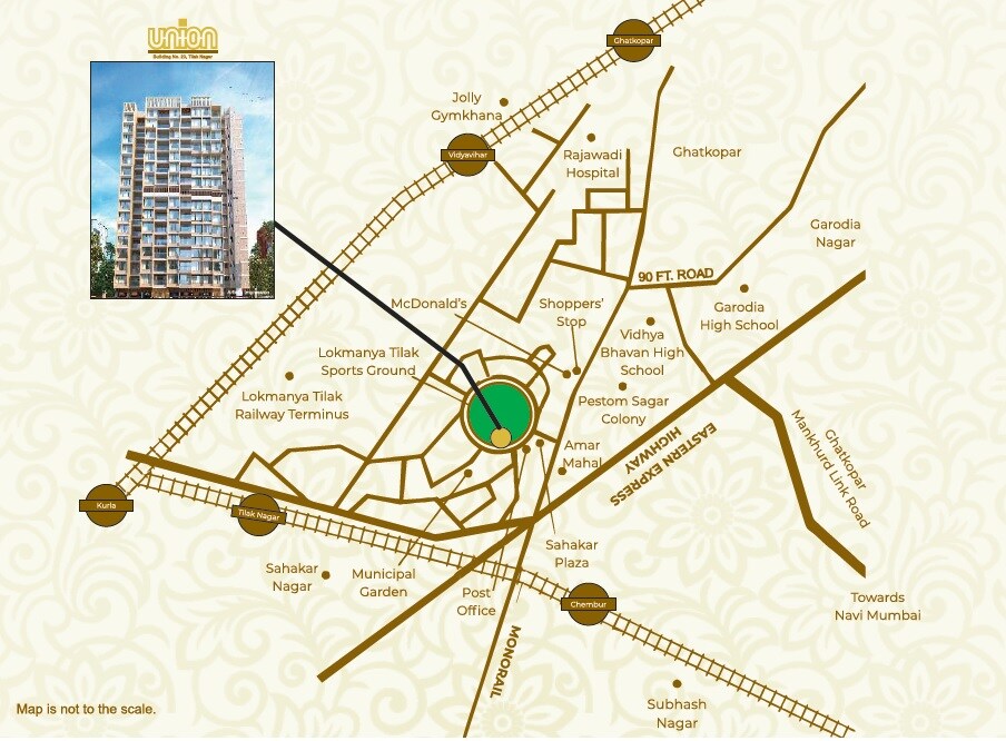 Om Sai Union CHS Location Image