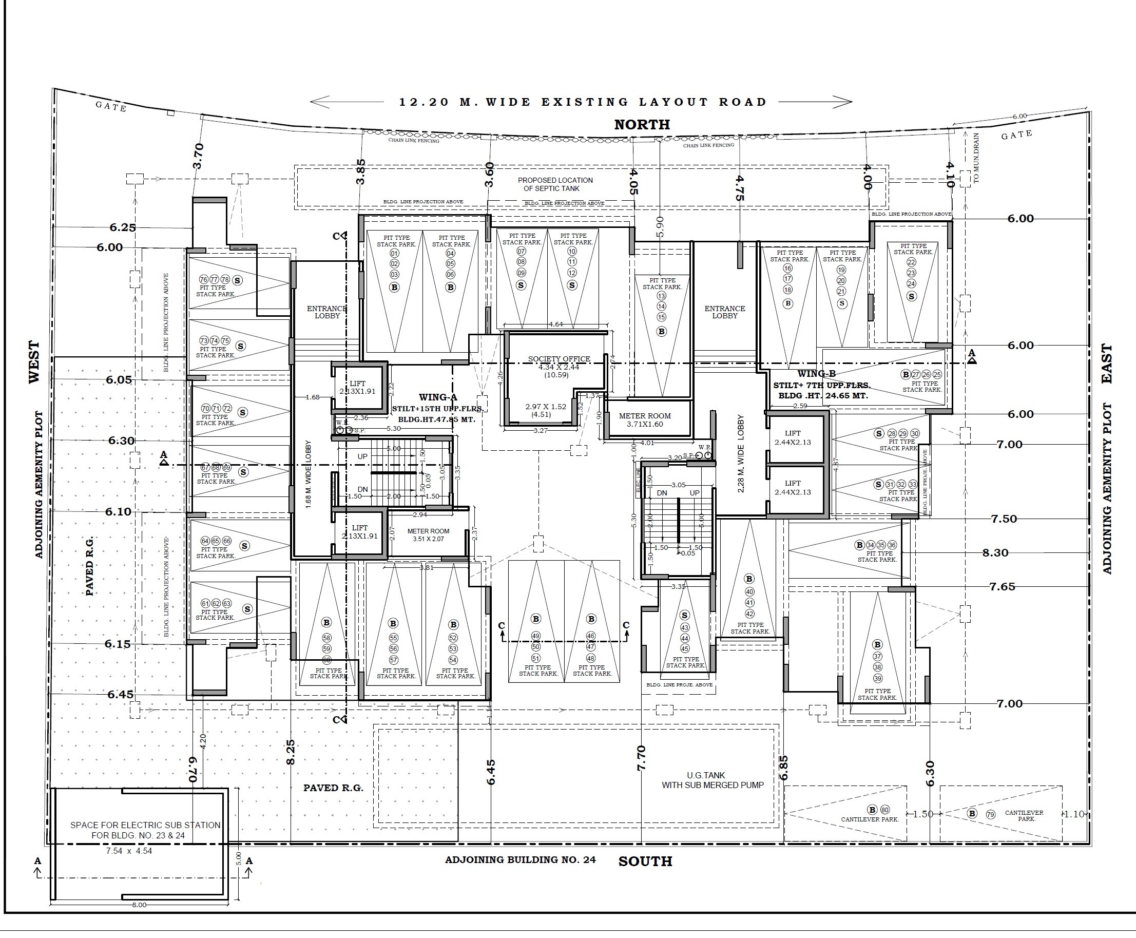 Om Sai Union CHS Master Plan 1