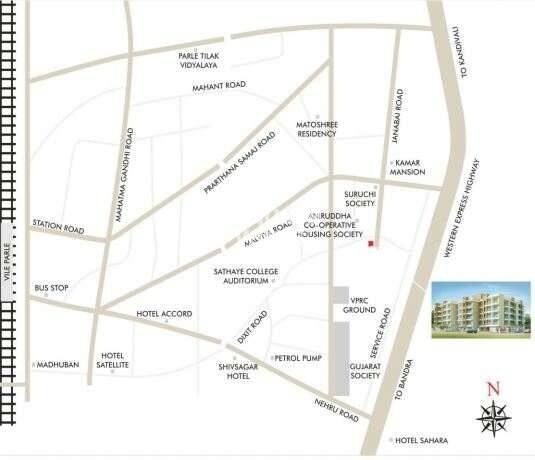 Om Sarvodaya CHS Location Image