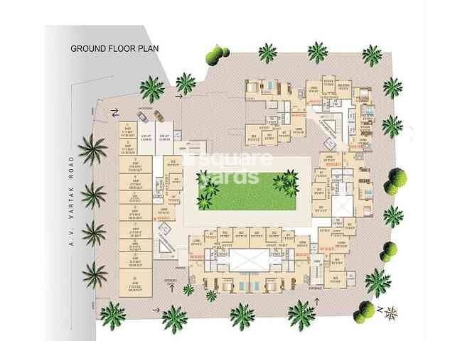 Om Sarvodaya CHS Master Plan Image