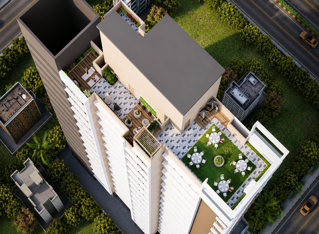 Omala Hansa Residency Tower View