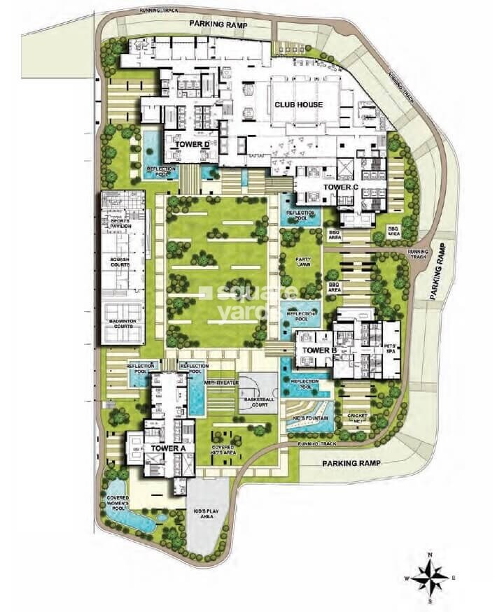 Omkar Alta Monte Master Plan Image