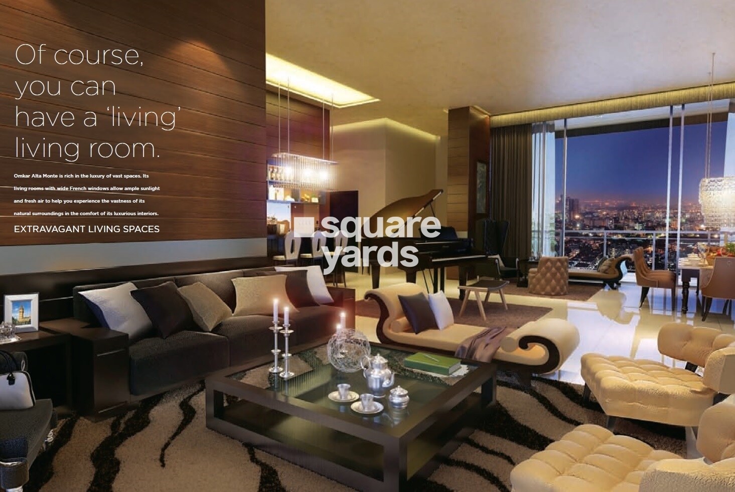 Omkar Alta Monte Apartment Interiors 2